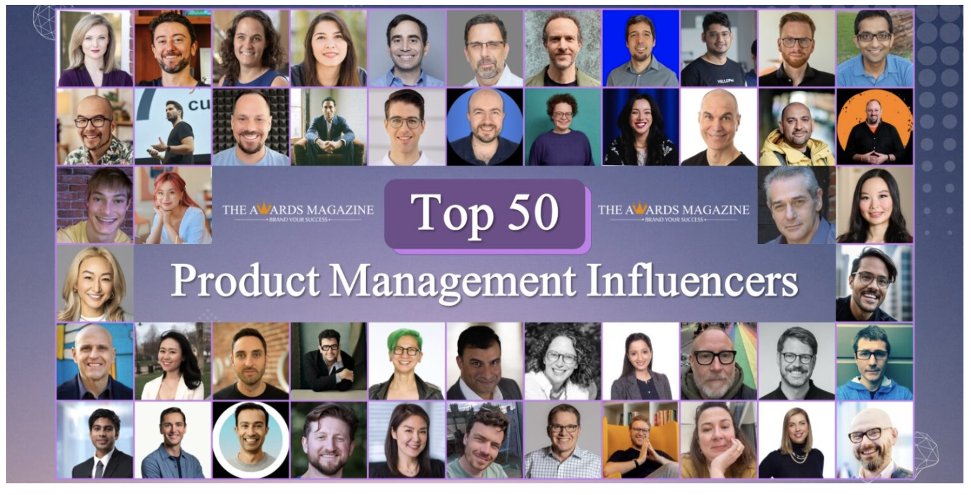 Top 50 Product Management Influencers to Follow in 2024